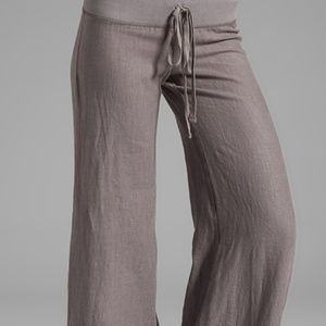 Krisa Wide Leg Linen Pants